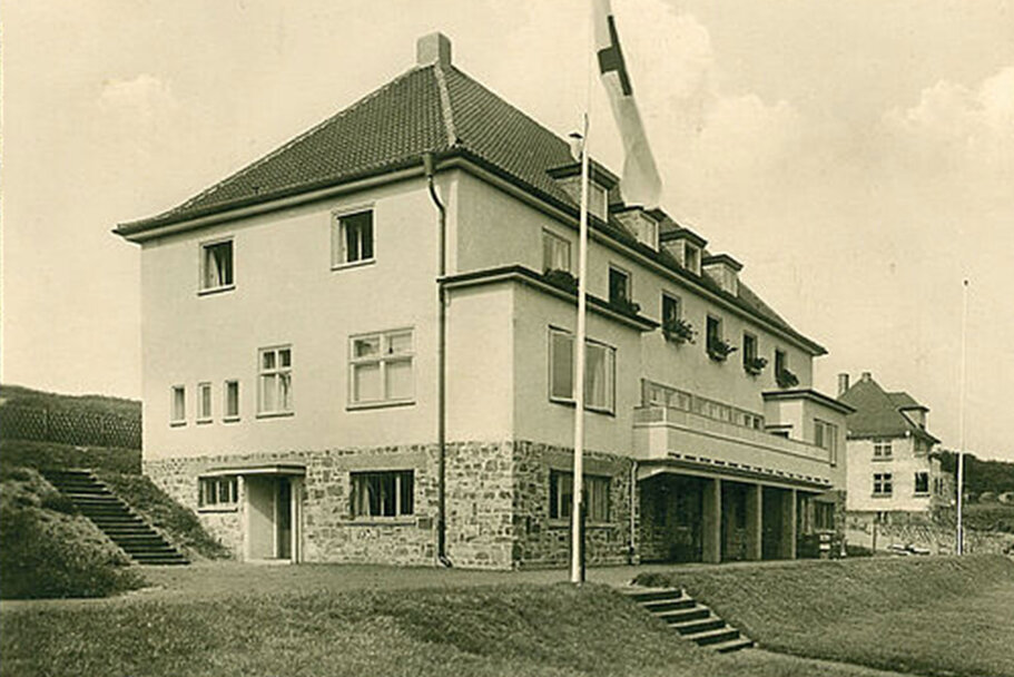 Erweiterung vom Kinderkrankenhaus Siegen im Jahr 1934