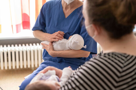 Schulung für werdende Eltern