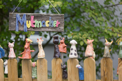 Mutmacher – Tonfiguren