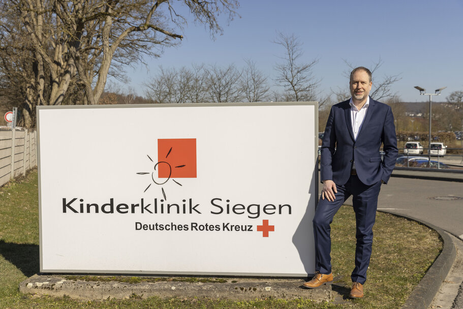 Carsten Jochum, neuer Geschäftsführer der DRK Kinderklinik Siegen