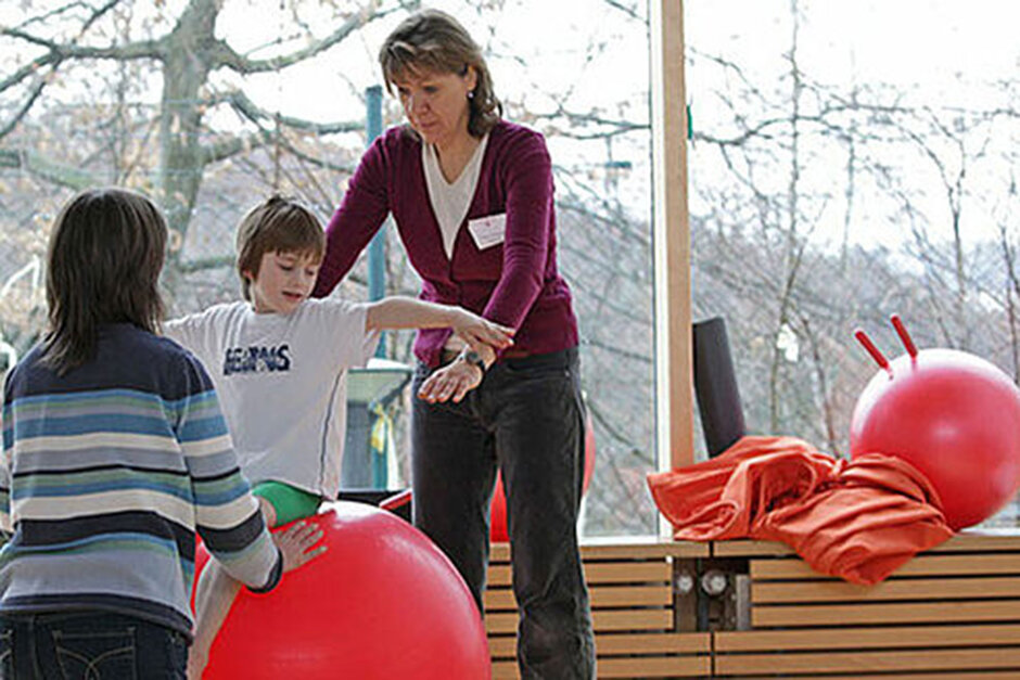 Motopädie im SPZ – Bewegungstherapie mit Kindern