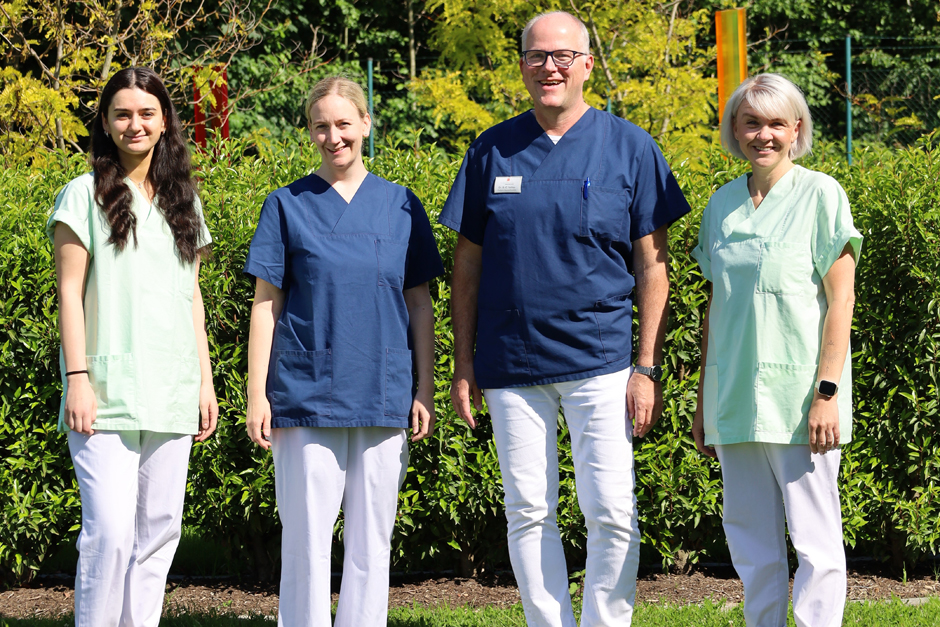 Team der Klinik für Kinder- und Jugendmedizin