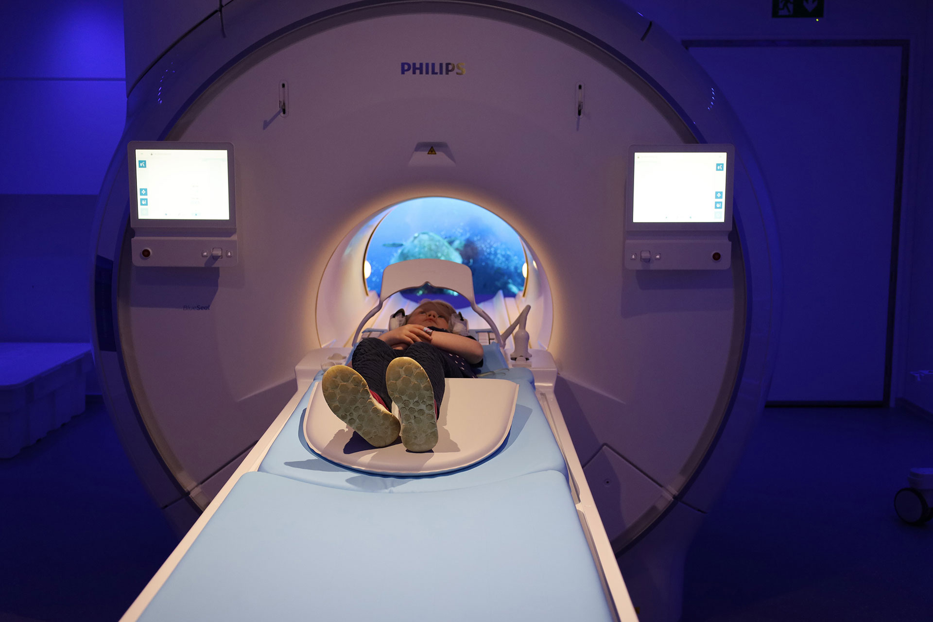 Die Radiologie verfügt über moderne MRT-Geräte